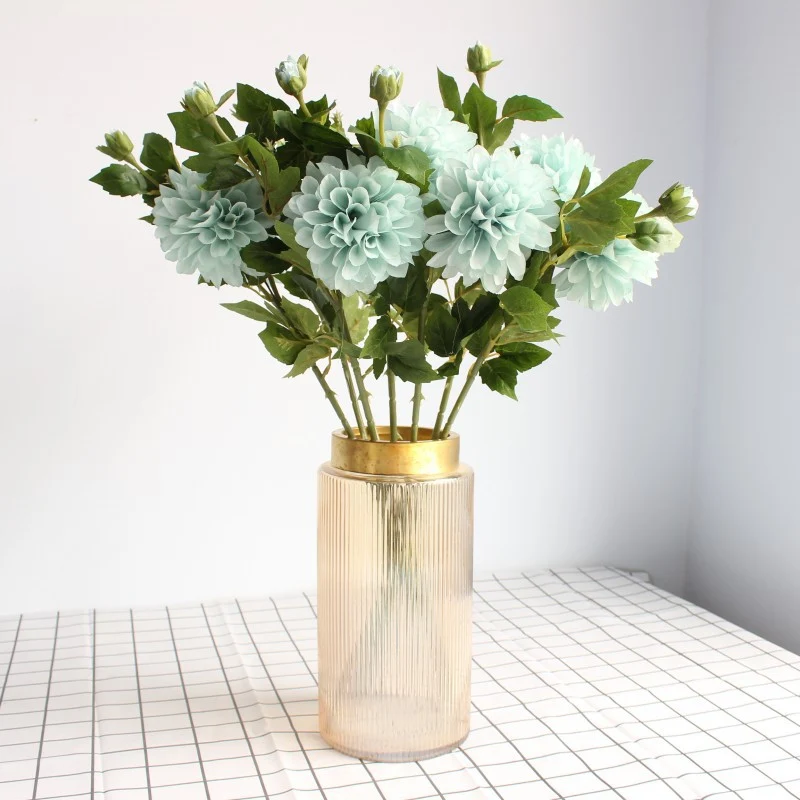 Realistic Dahlia Flower Stem