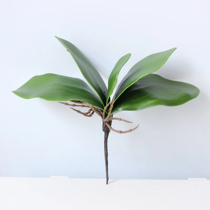 Realistic Artificial Orchid Leaf Arrangement