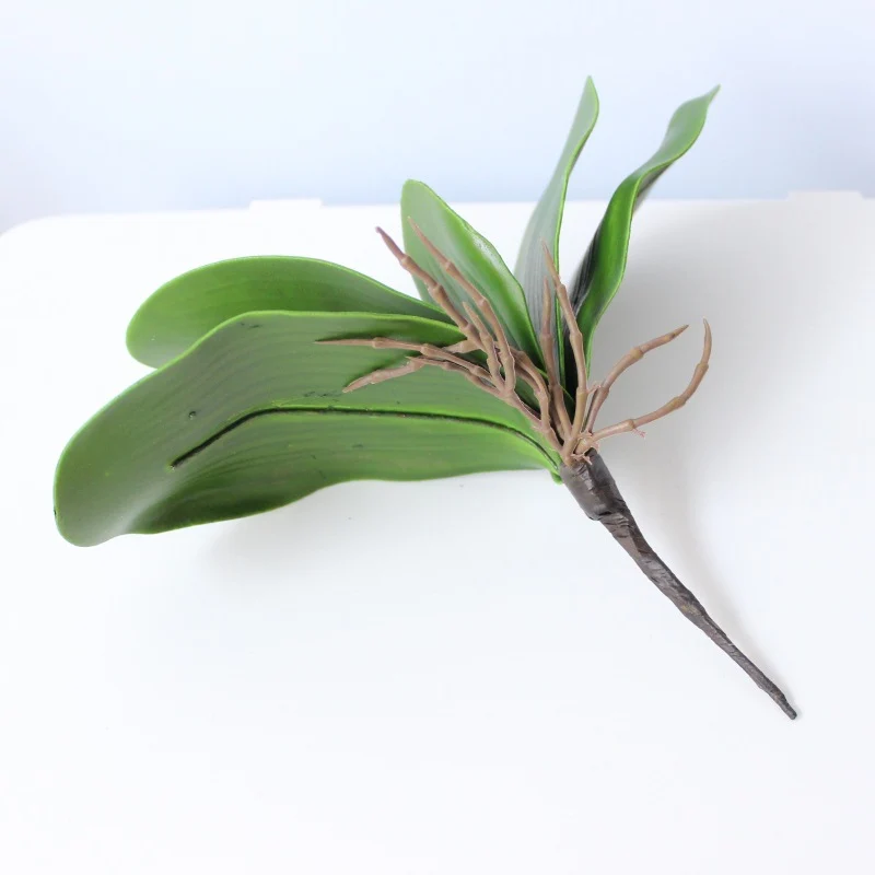 Realistic Artificial Orchid Leaf Arrangement
