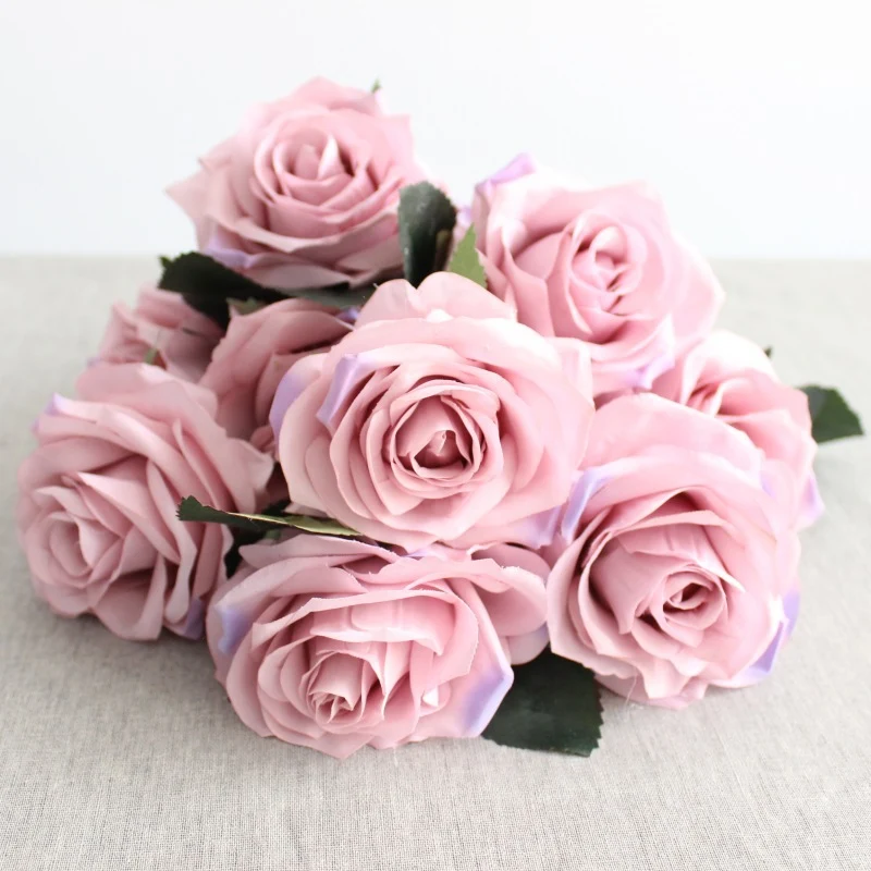 Premium Lifesize Artificial Rose Bouquet