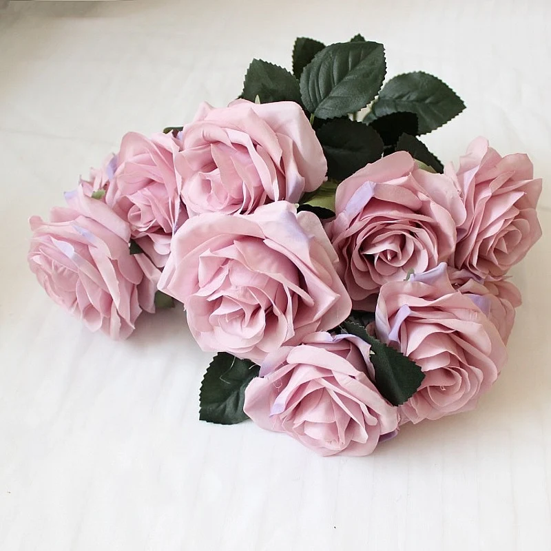 Premium Lifesize Artificial Rose Bouquet