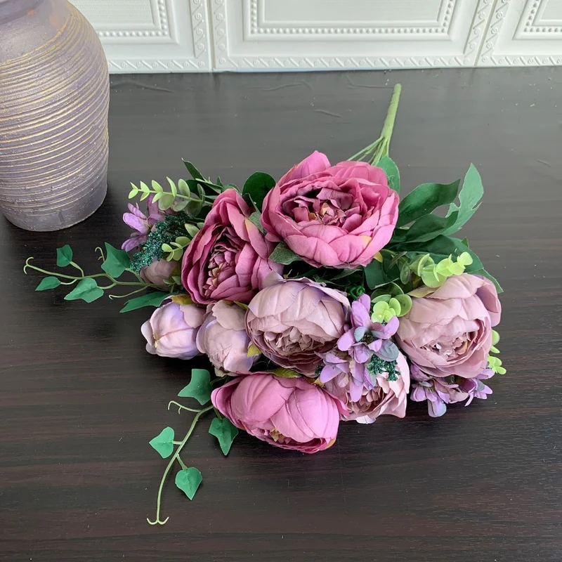 Decorative Faux Floral Bouquet