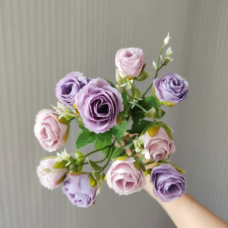 Stylish Handmade Artificial Rose Bouquet