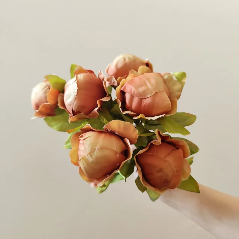 Realistic Silk Flower Stem