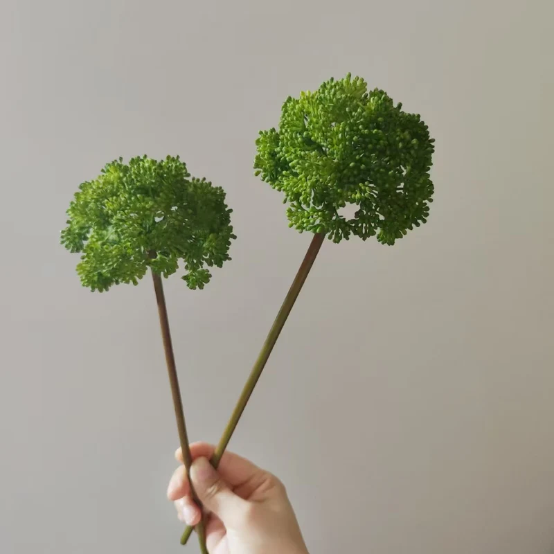 Lifelike Decorative Moss Stem