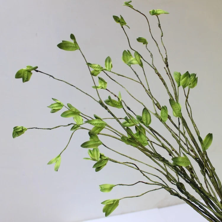 Lifelike Decorative Leaf Stem