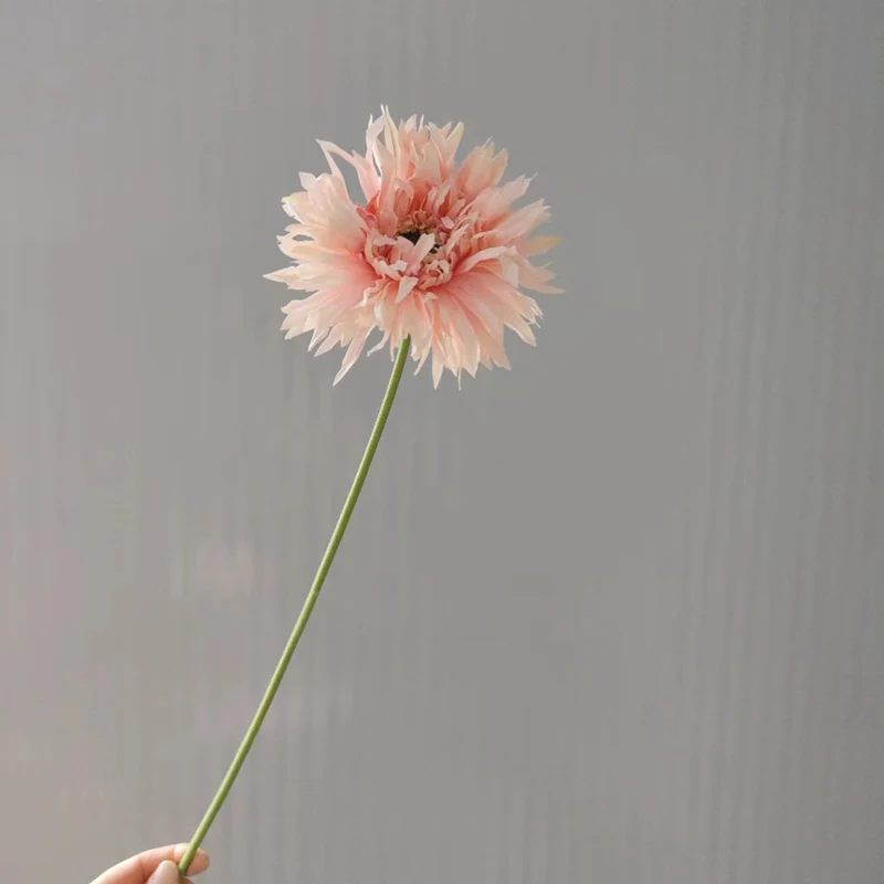 Lifelike Decorative Gerbera Flower Stem