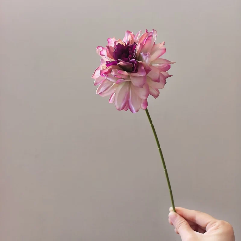 Lifelike Dahlia Stem