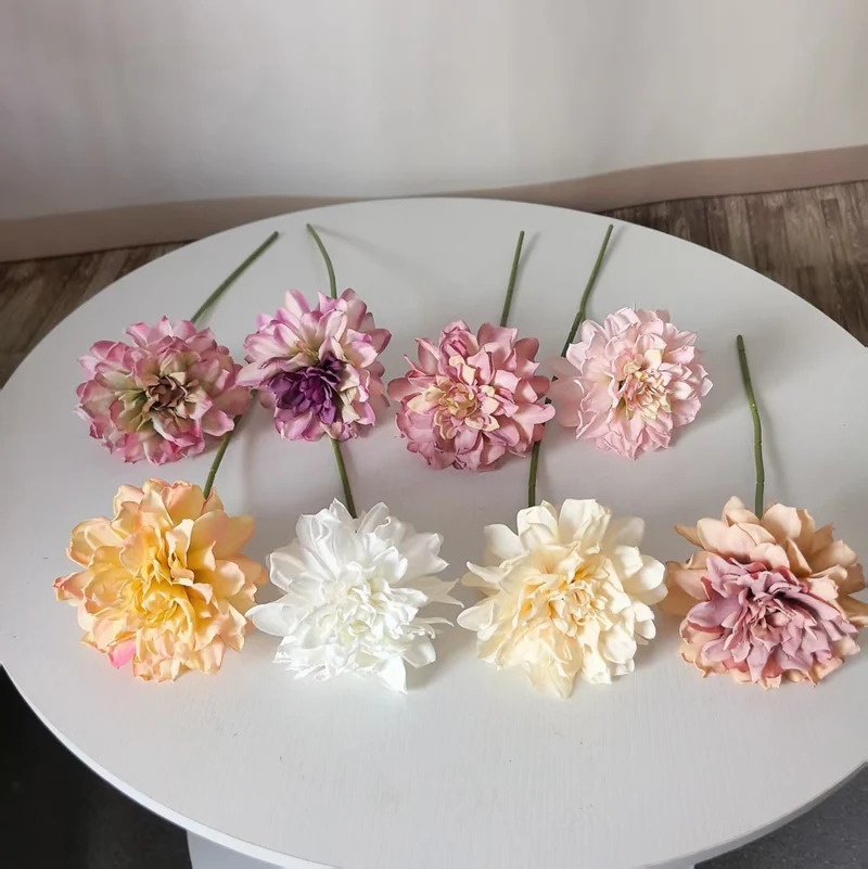 Lifelike Dahlia Stem