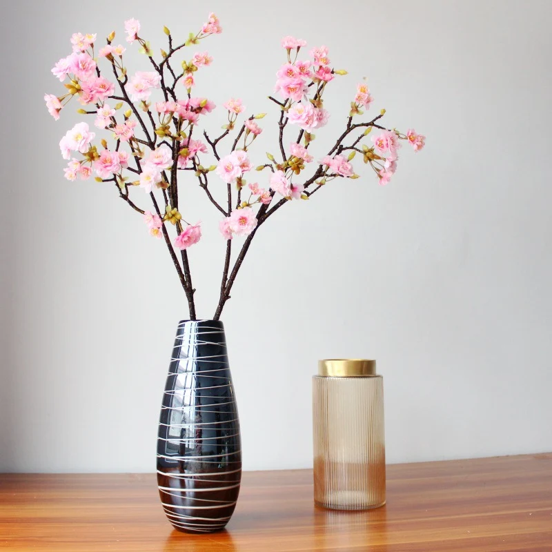 Lifelike Cherry Blossom Stem