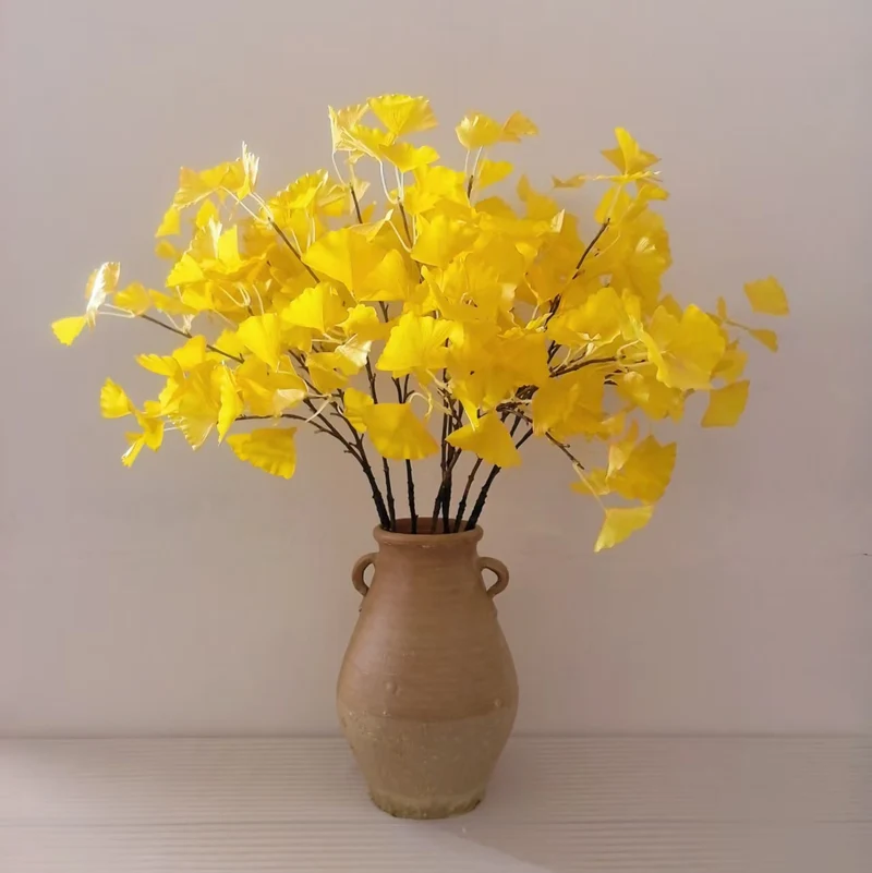 Ginkgo Biloba Decorative Stem