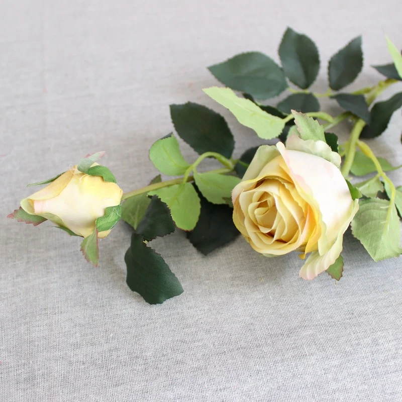 Elegant Faux Flower Stem