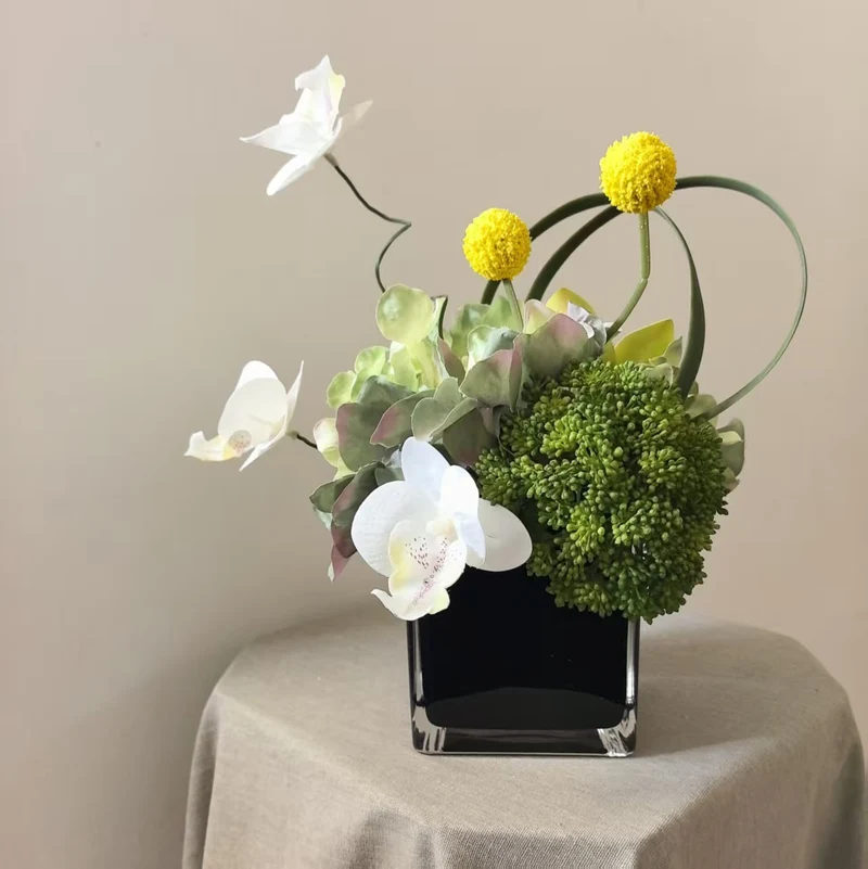 Elegant Faux Floral Arrangement