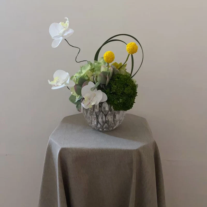 Elegant Faux Floral Arrangement