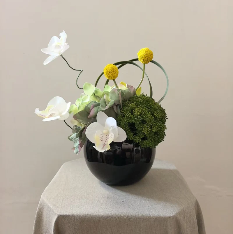 Elegant Faux Floral Arrangement