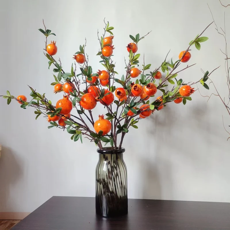 Decorative Pomegranate Branch Arrangement