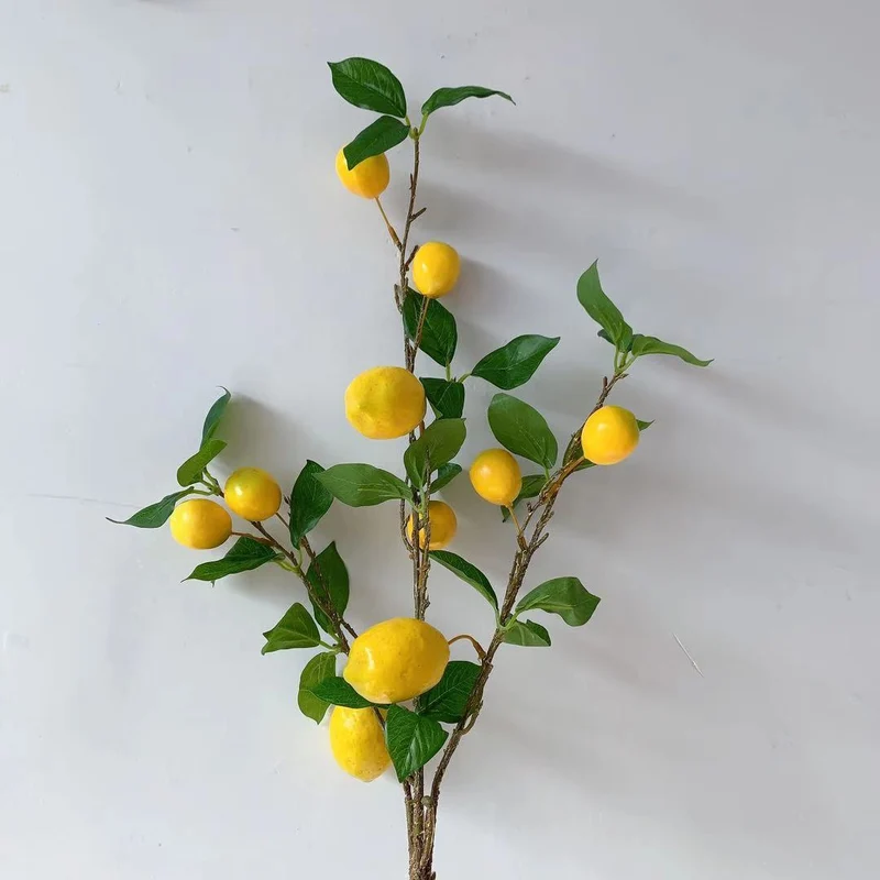 Decorative Lemon Branch Arrangement