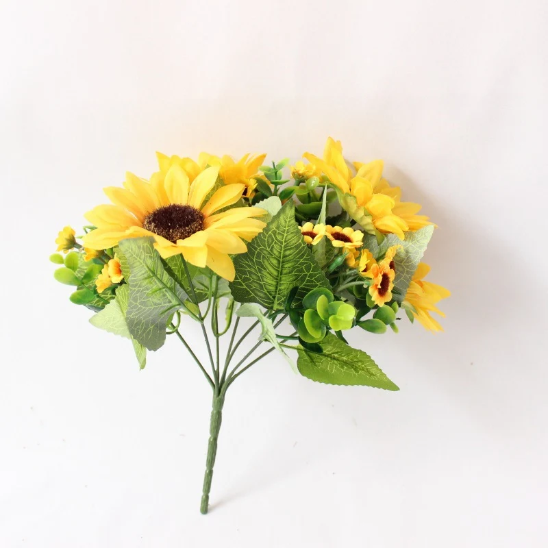 Lifelike Sunflower Bouquet