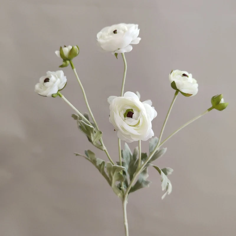 Lifelike Ranunculus Floral Stem