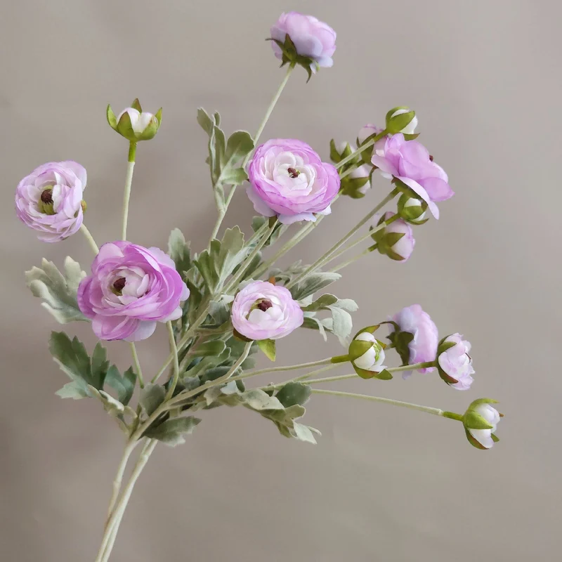 Lifelike Ranunculus Floral Stem