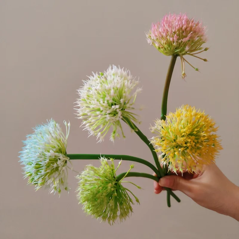 Decorative Faux Floral Sphere
