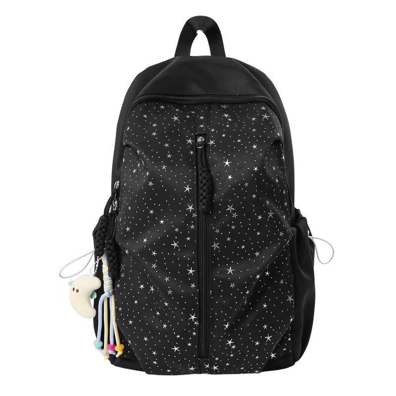 Stylish Star-Patterned Backpack Stornfield