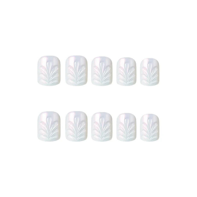 Elegantes strukturiertes Nageldesign Karnz