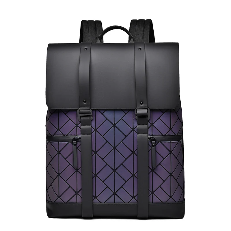 Stylish Geometric Patterned Backpack Stornfield