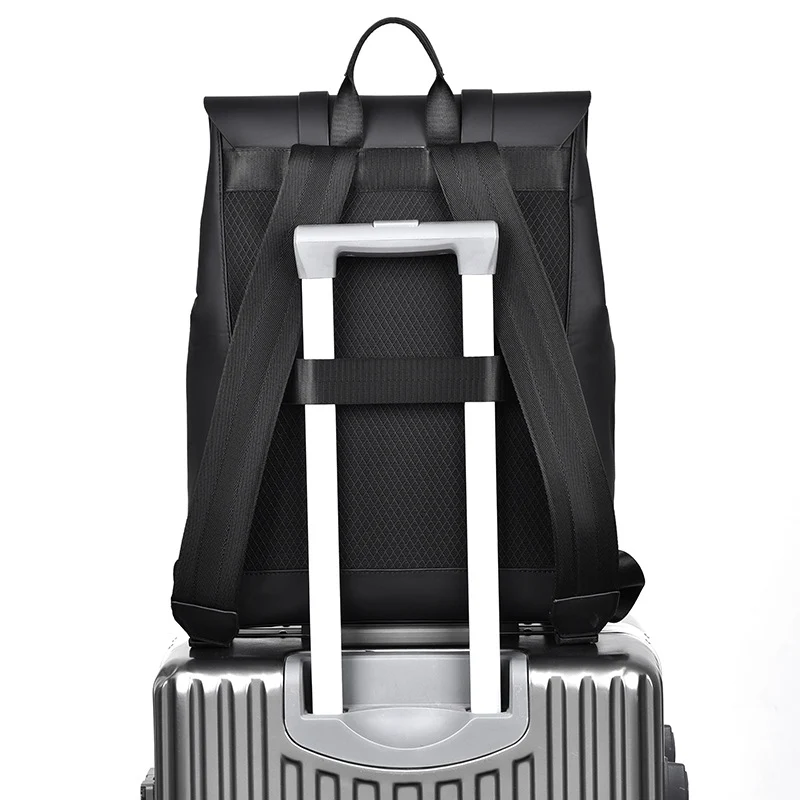 Stylish Geometric Patterned Backpack Stornfield