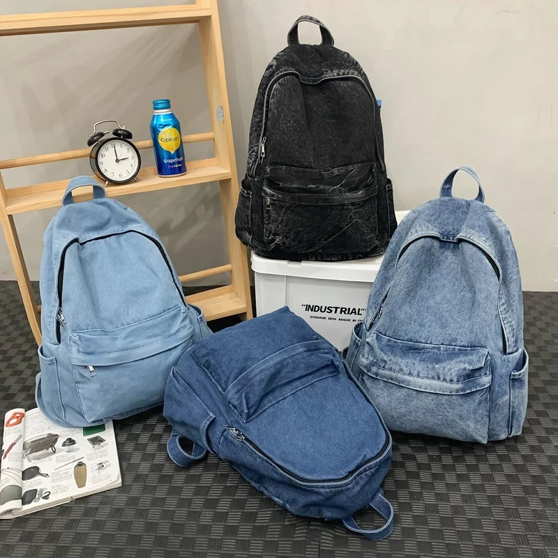 Stylish Casual Denim Backpack Stornfield