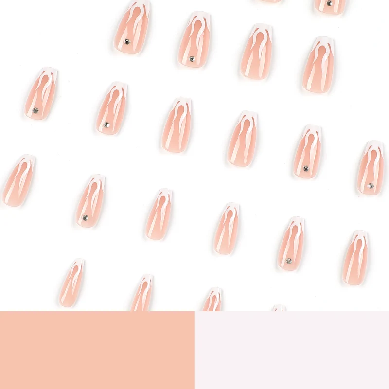 Artistic Nail Extensions with Glamorous Design Stornfield
