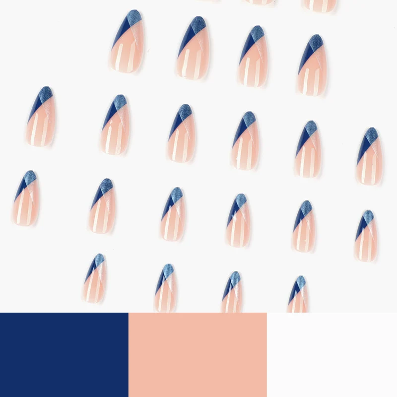 Artful Nail Extensions with Geometric Gradient Stornfield