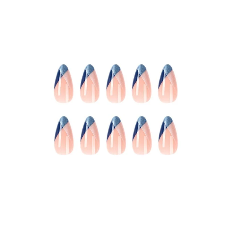Artful Nail Extensions with Geometric Gradient Stornfield