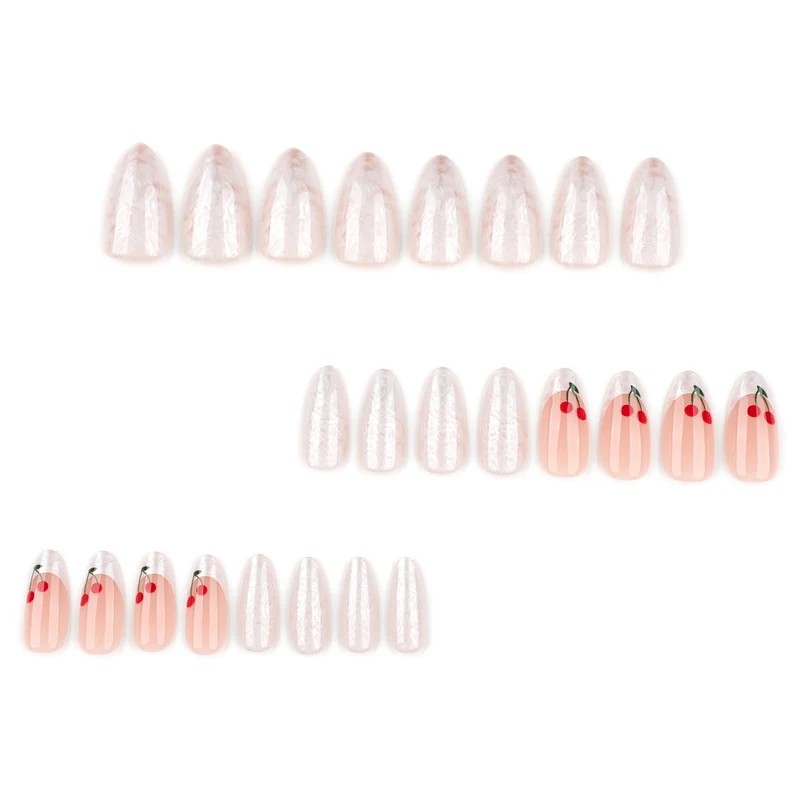 Artful Nail Extensions with Fruity Design Stornfield