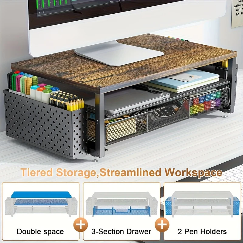 Mesh Schreibtisch Organizer Ständer