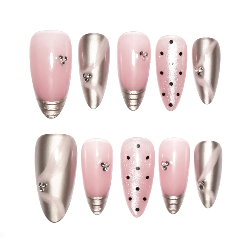Artful Nail Extensions with Filigree Accents Stornfield