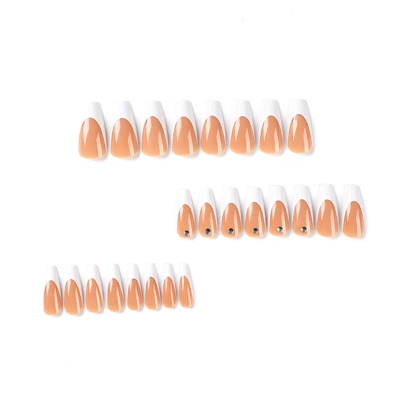 Artful Nail Extensions with Elegant French Tips Stornfield