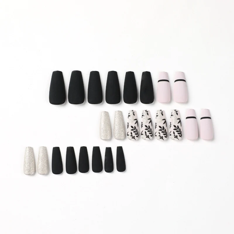 Artful Nail Extensions with Elegant Decoration Stornfield