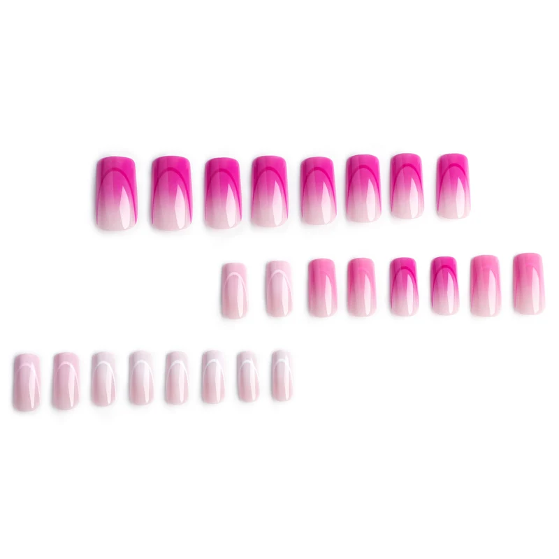 Artistic nail extensions with elegant ombre effects Stornfield