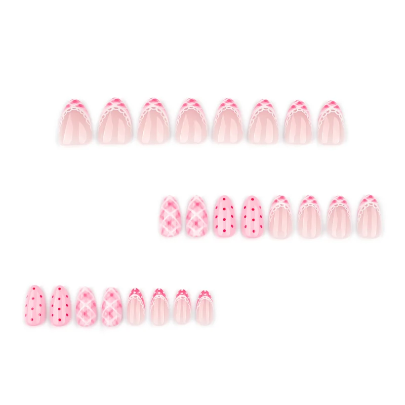 Artistic nail extensions with elegant patterns Stornfield