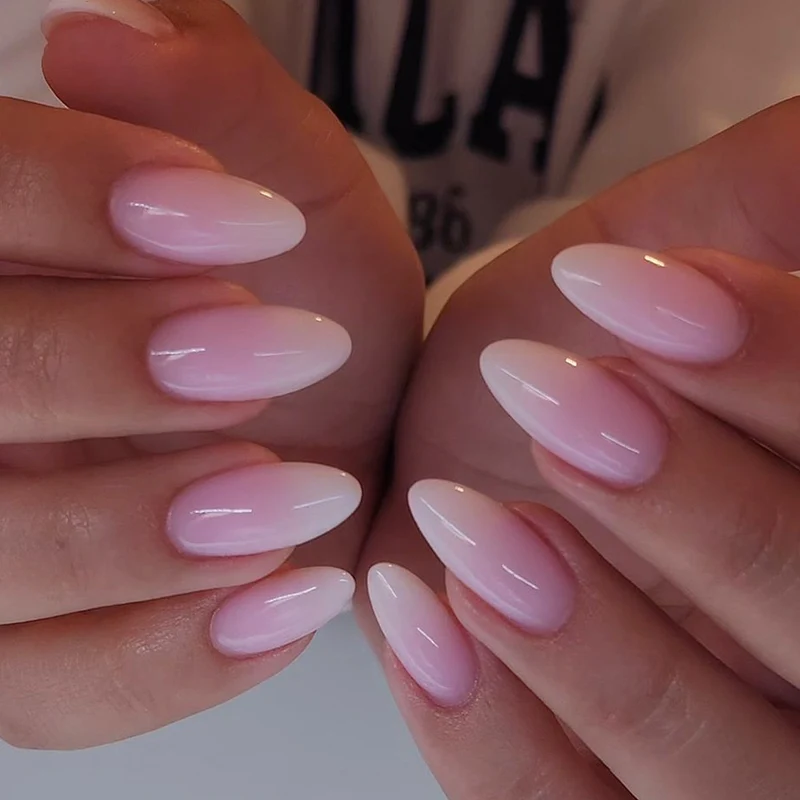 Artful Nail Extensions with Elegant Ombre Effect Stornfield