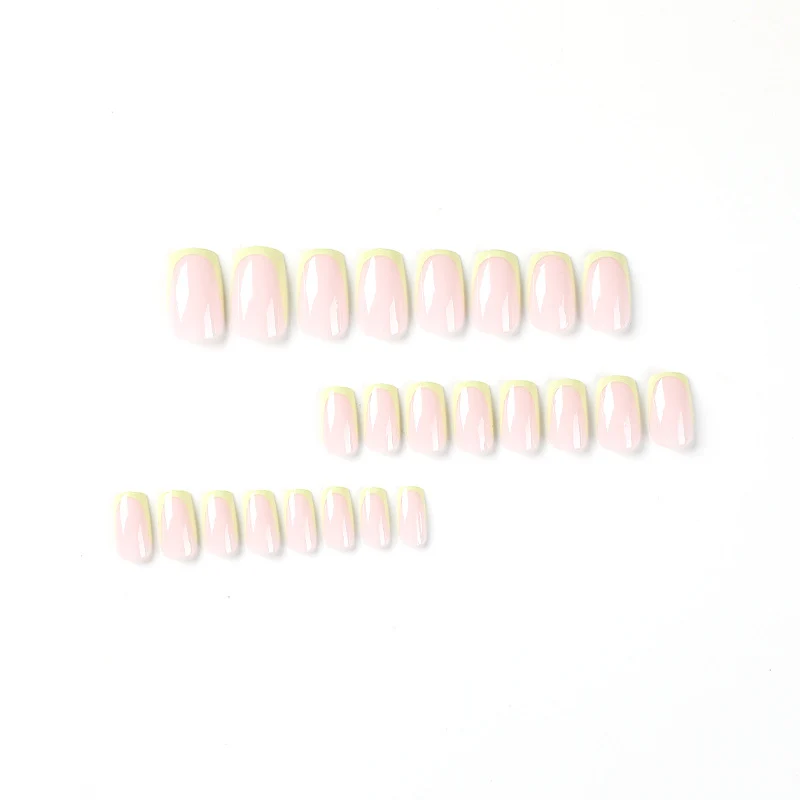 Artistic nail extensions with elegant French tip and modern accents Stornfield