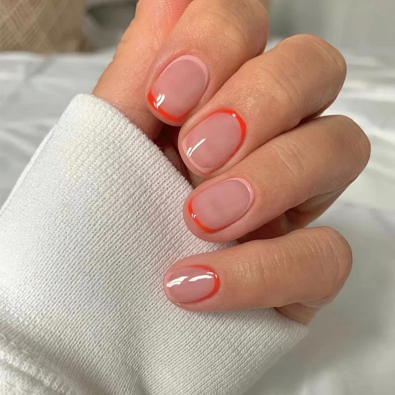 Artistic Nail Extensions with Elegant Gradient and Modern Accents Stornfield