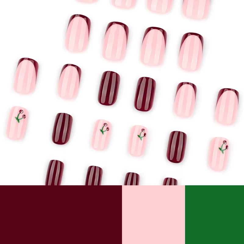 Artful nail extensions with elegant gradient and delicate accents Stornfield
