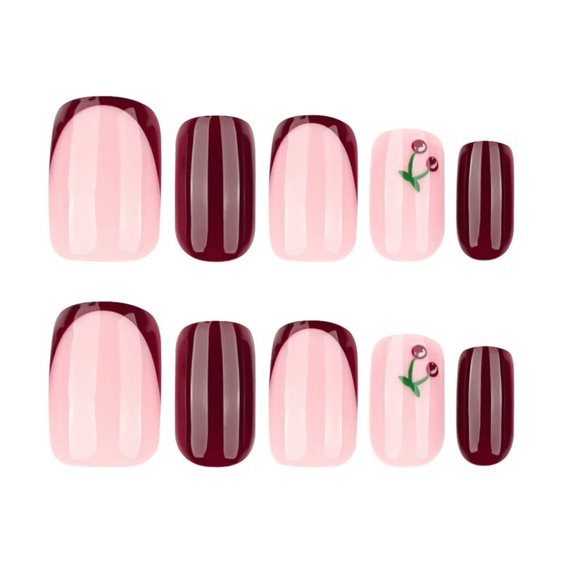 Artful nail extensions with elegant gradient and delicate accents Stornfield