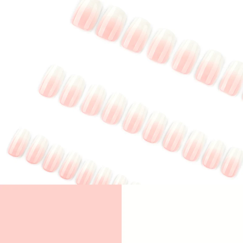 Artful Nail Extensions with Elegant Gradient Stornfield