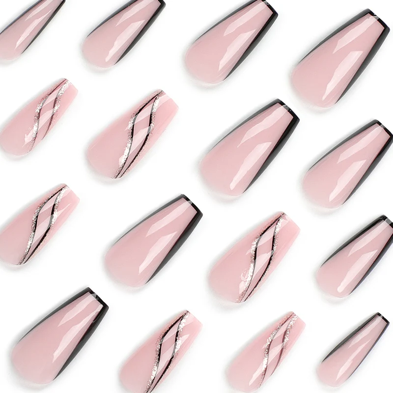 Artful Nail Extensions with Elegant Design Stornfield