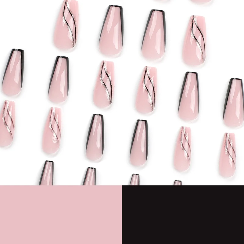 Artful Nail Extensions with Elegant Design Stornfield