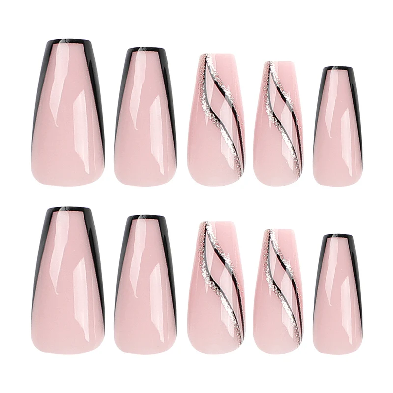 Artful Nail Extensions with Elegant Design Stornfield