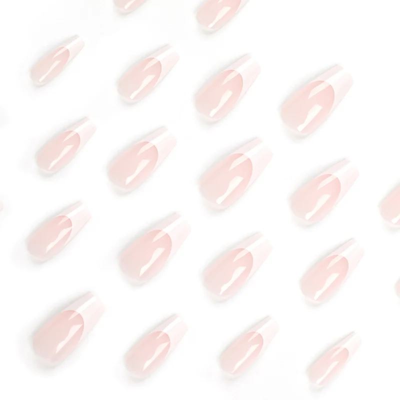 Artful nail extensions with translucent French tip Stornfield